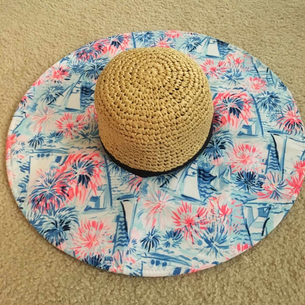 Lilly Pulitzer Beach hat
